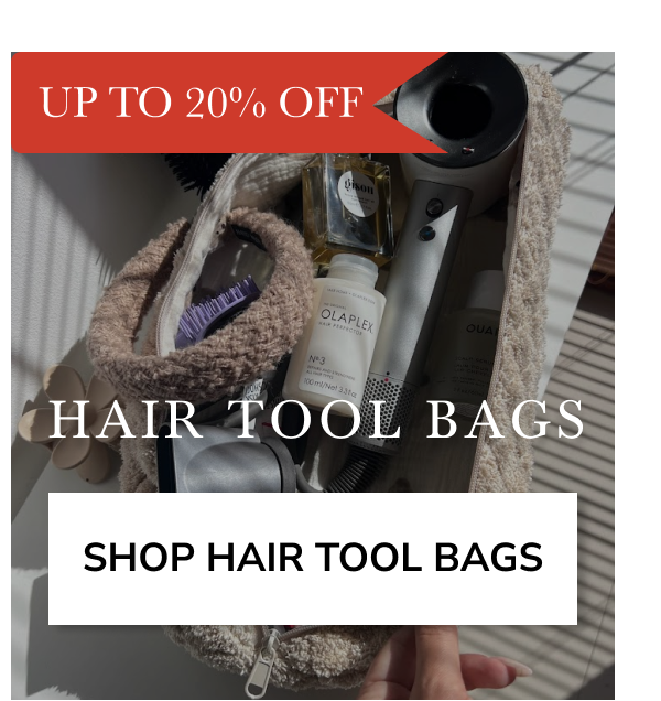 SHOP HAIR TOOL BAGS