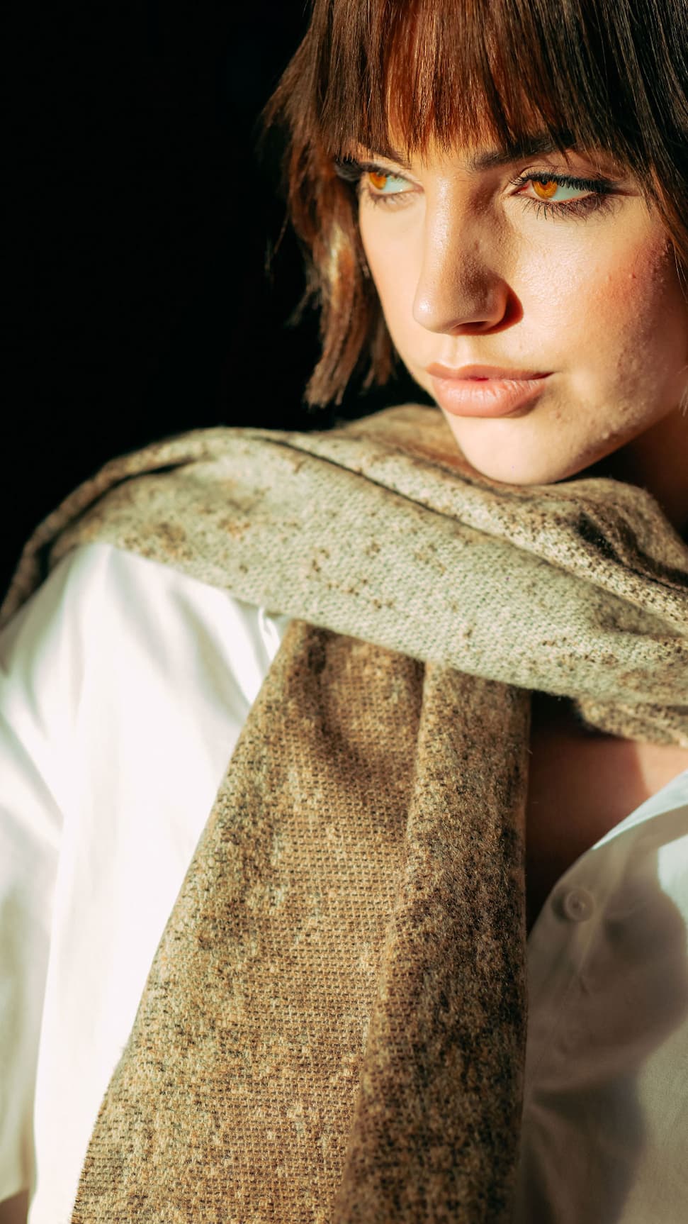 00s archive julius muffler scarf マフラー Sago Shiroko Motif Muffler 