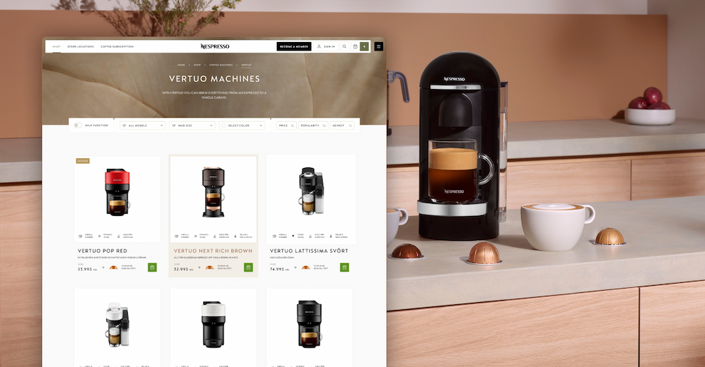 Nespresso Finnland