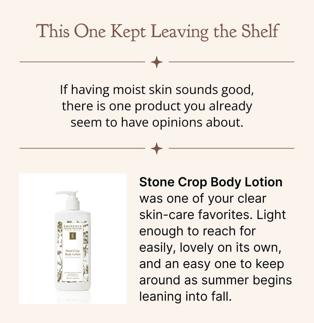 Stone Crop Body Lotion