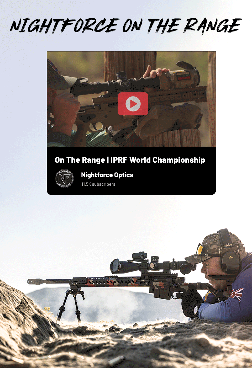 Nightforce on the range