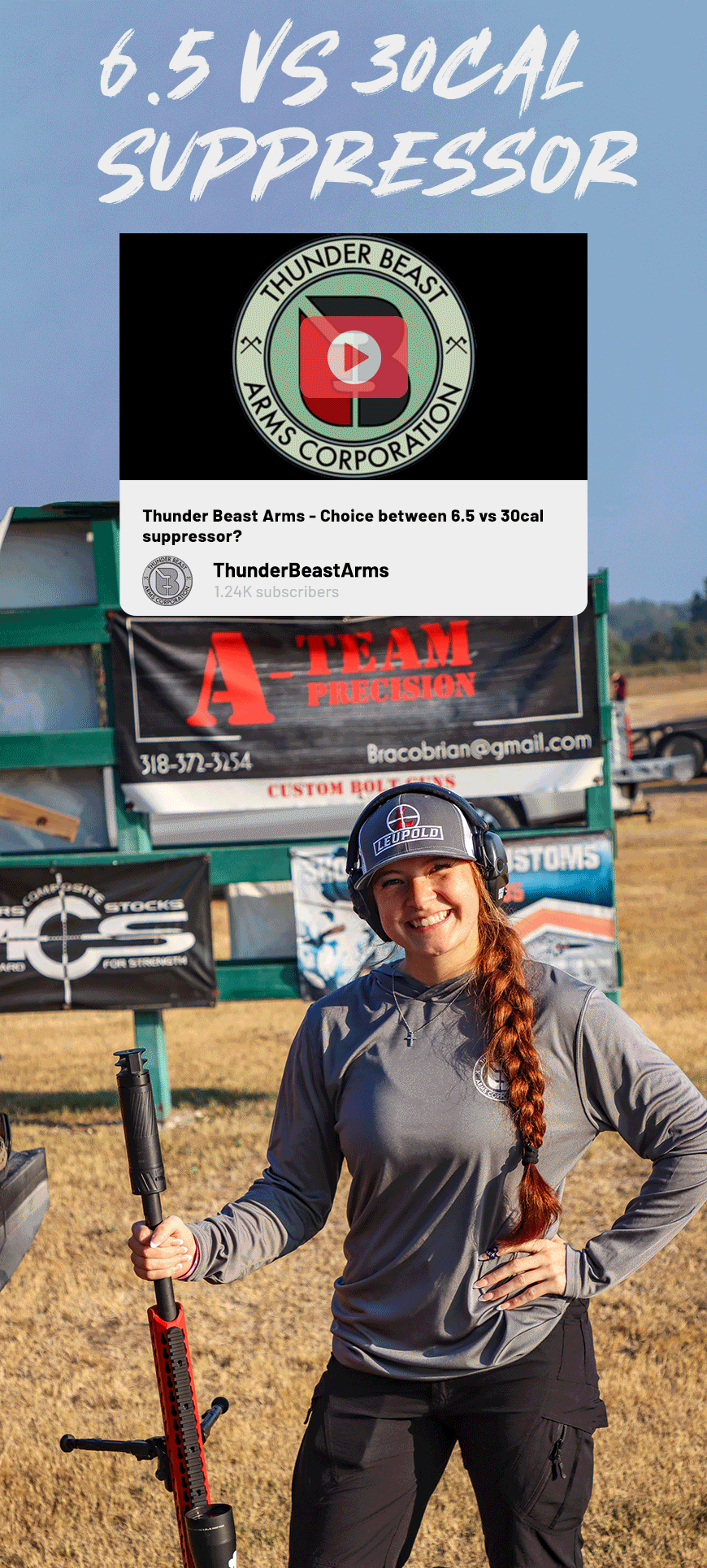 6.5 Vs 30cal Suppressor