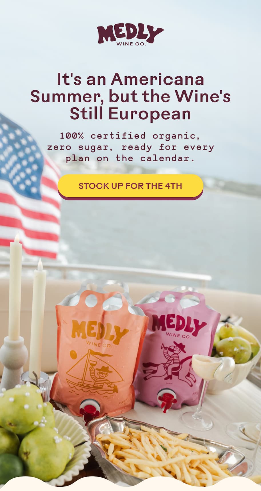 STOCK UP FOR THE 4TH