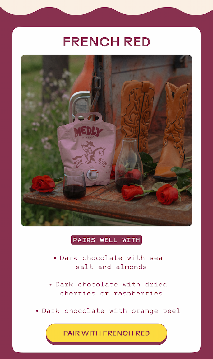 French Red Pairings