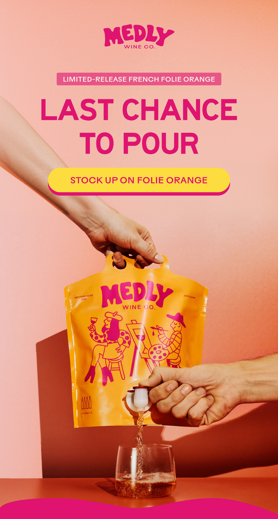 Last chance for Folie Orange! 