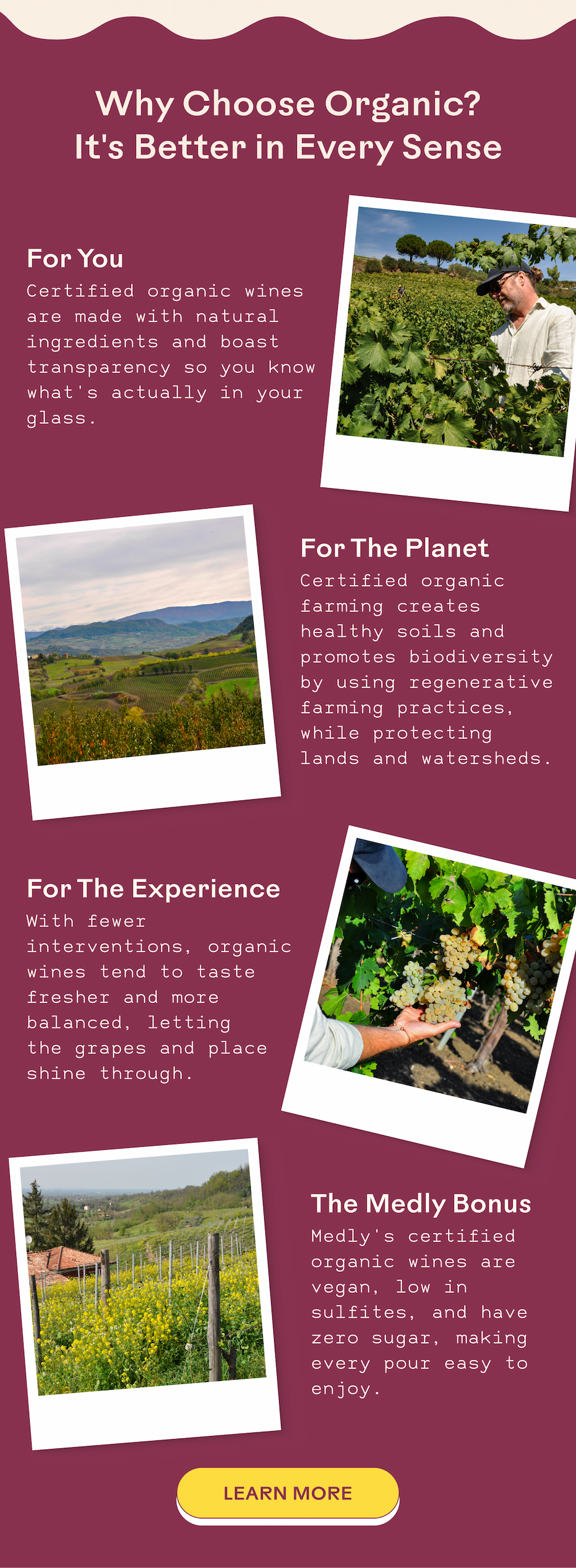 Why choose organic?