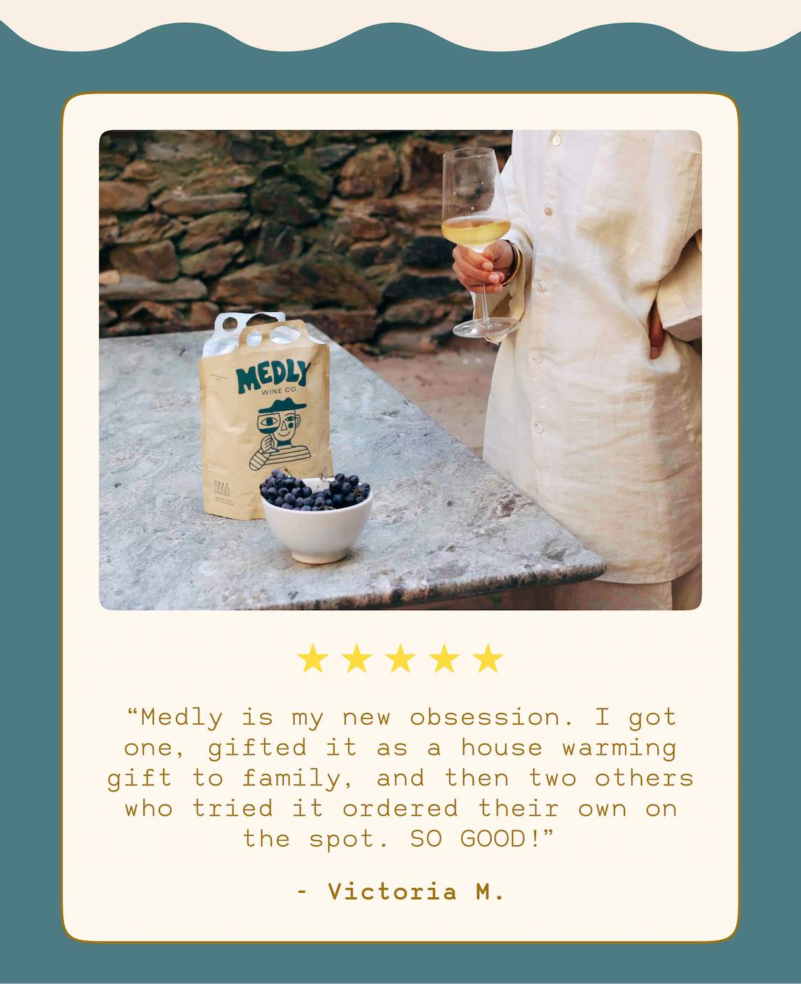 "Medly is my new obsession"