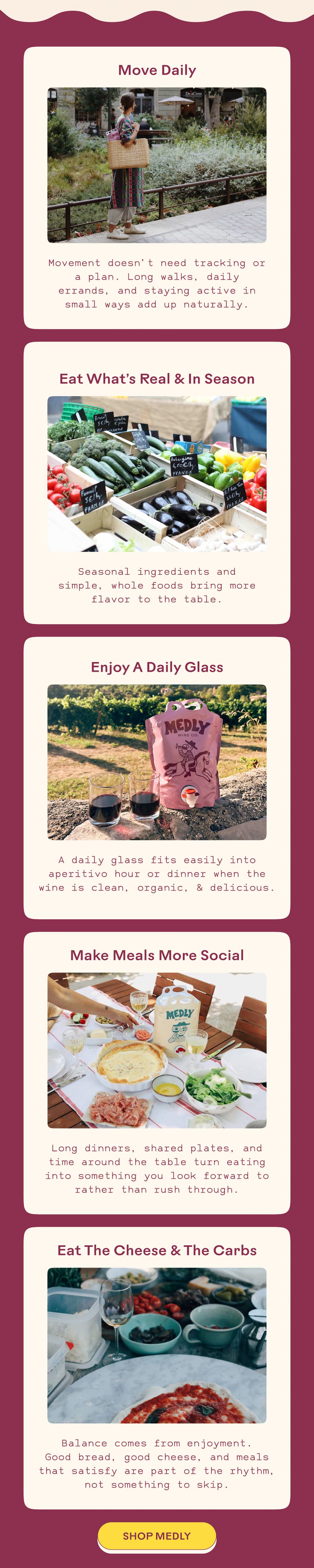SHOP MEDLY
