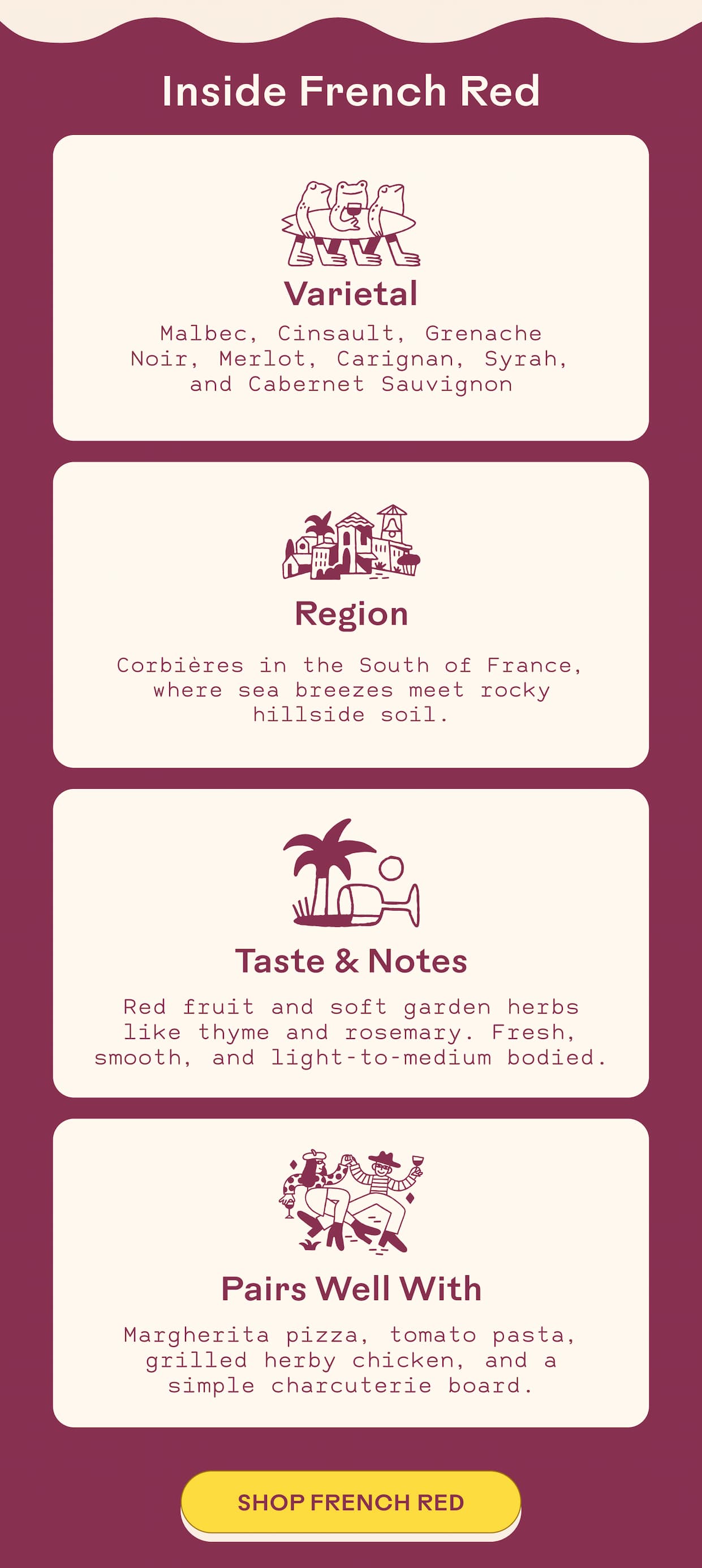 Shop French Red 
