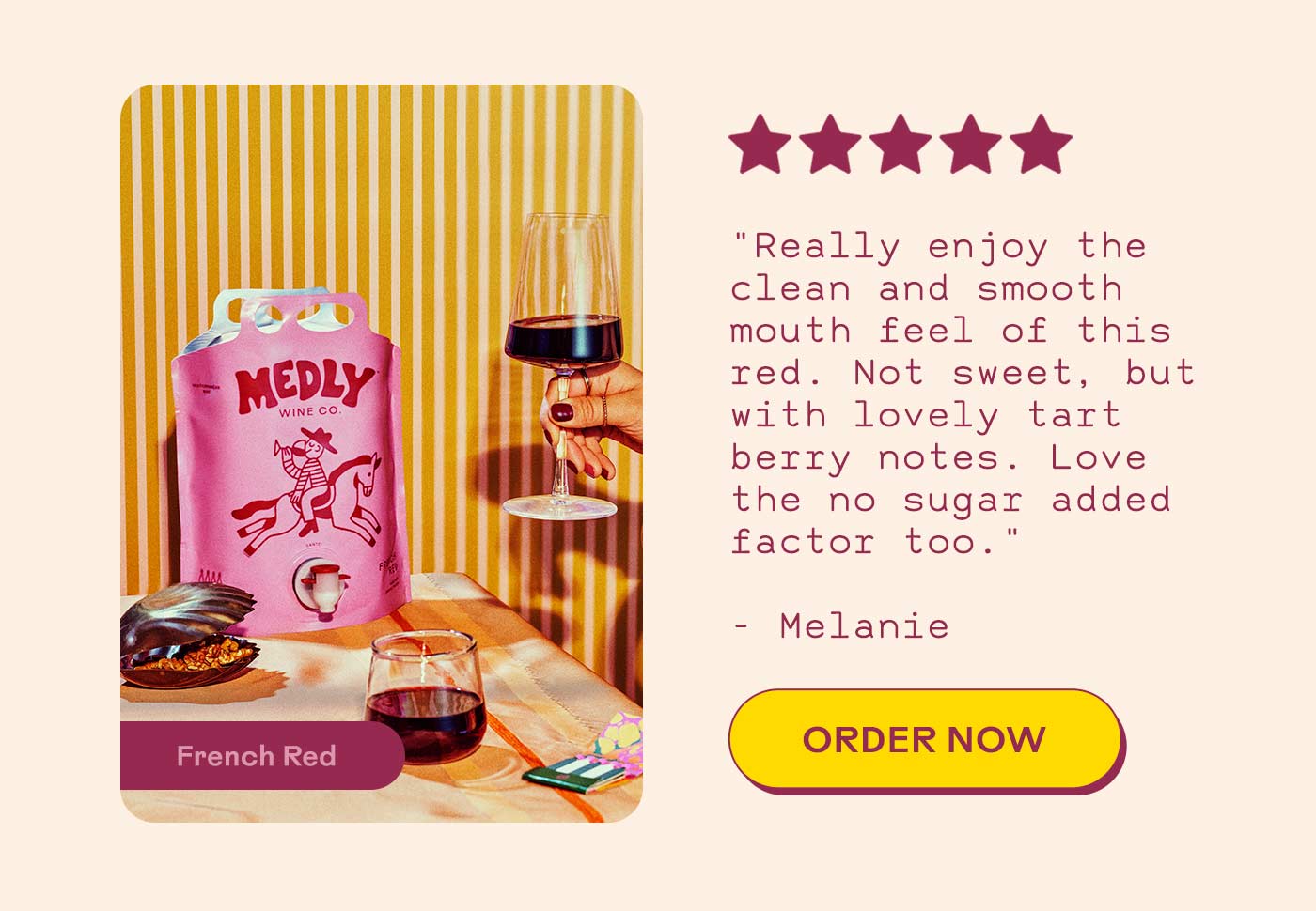 "Really enjoy the clean and smooth mouth feel..."