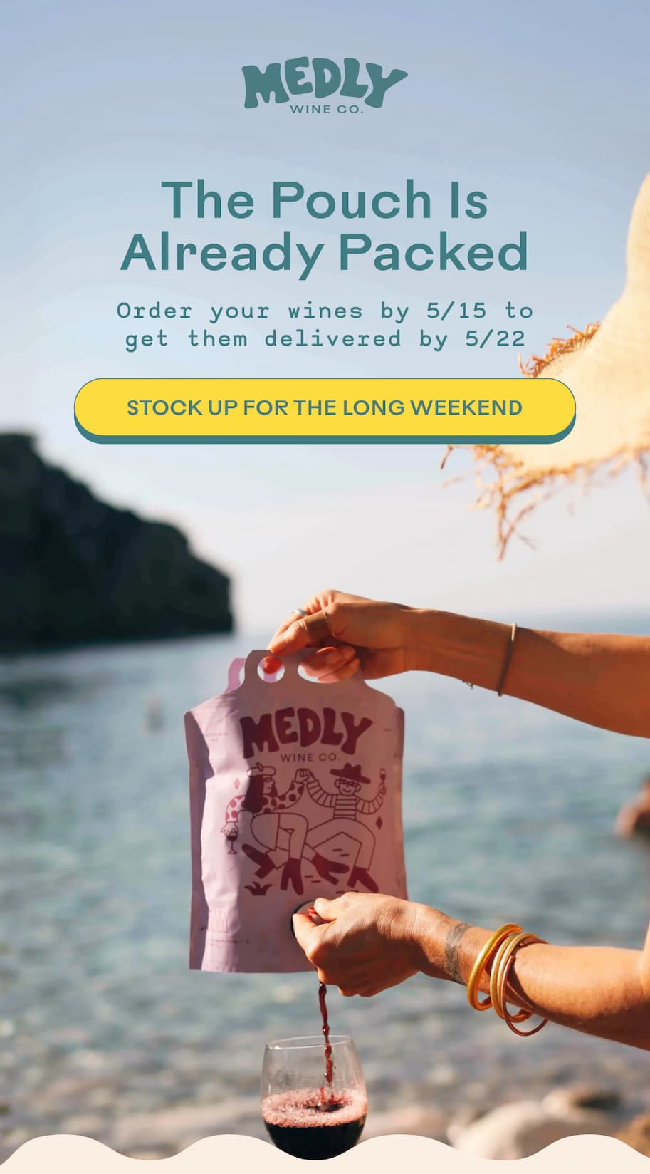 STOCK UP FOR THE LONG WEEKEND