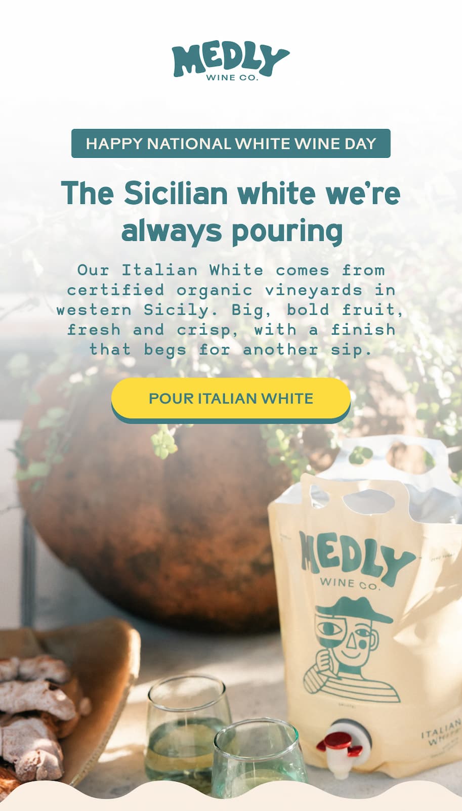 POUR ITALIAN WHITE