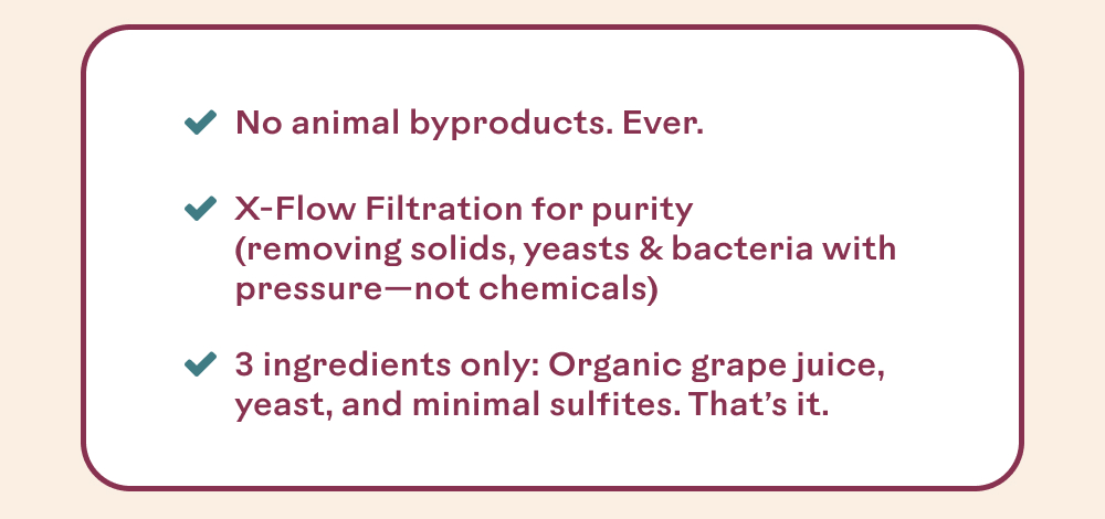 No animal byproduct