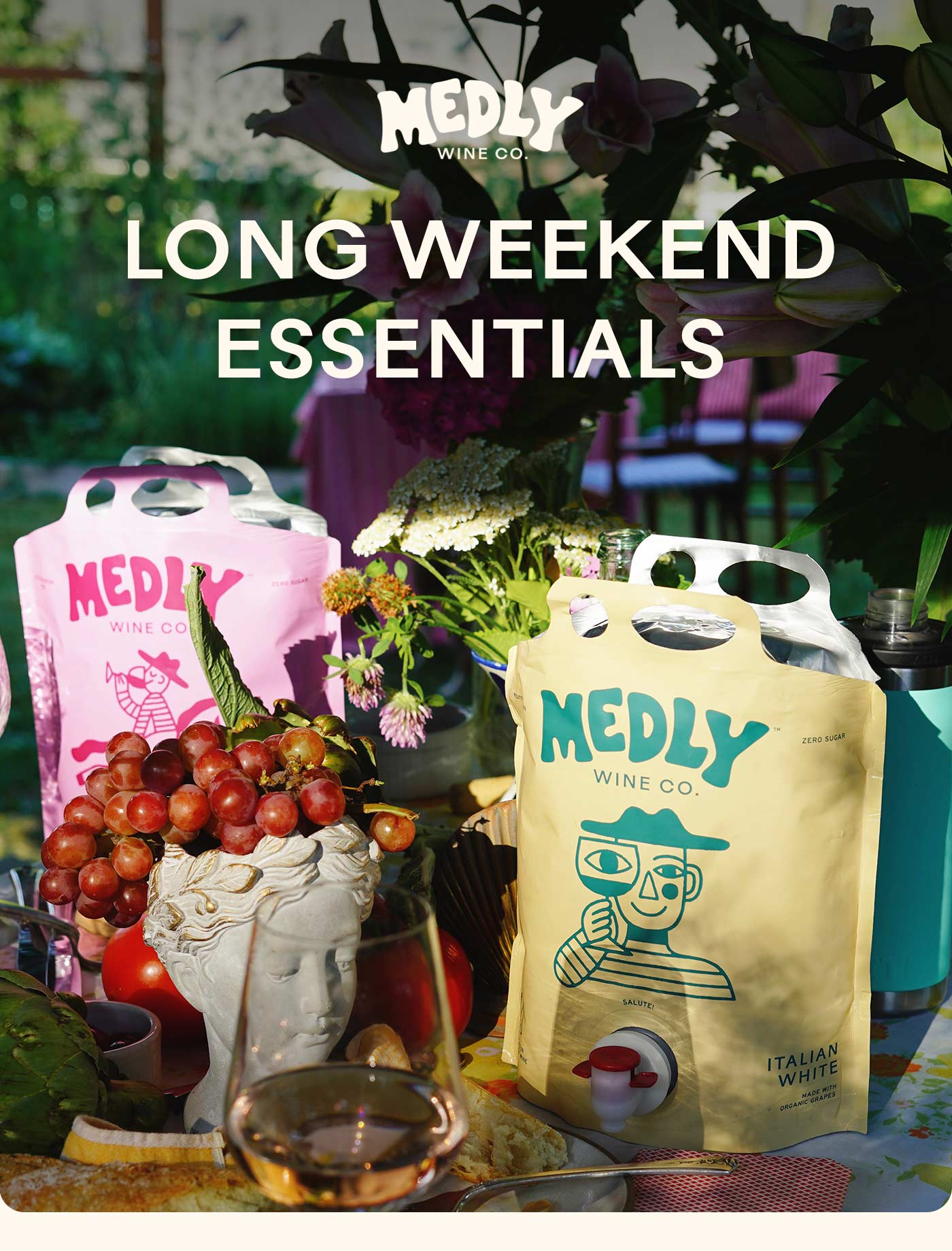 Long weekend essentials! 