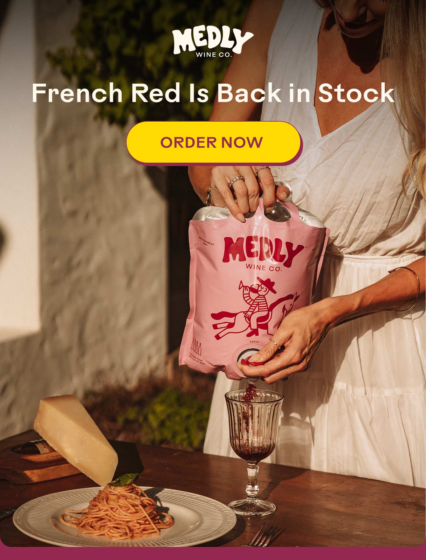 French Red Back in Stock