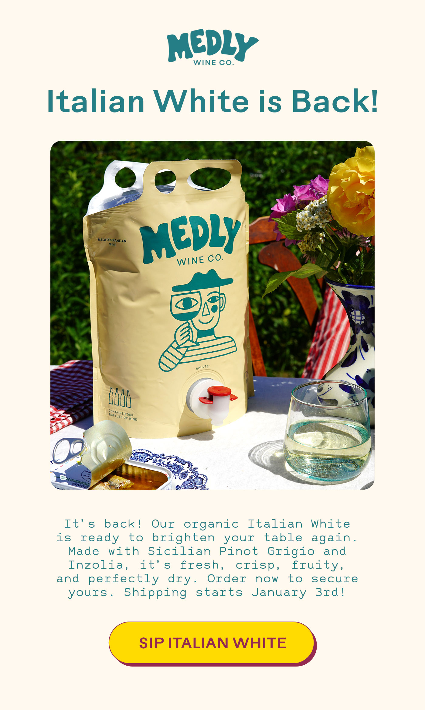 Italian White is Back! 