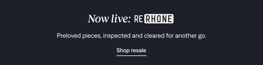 Now live: reRhone. Shop resale