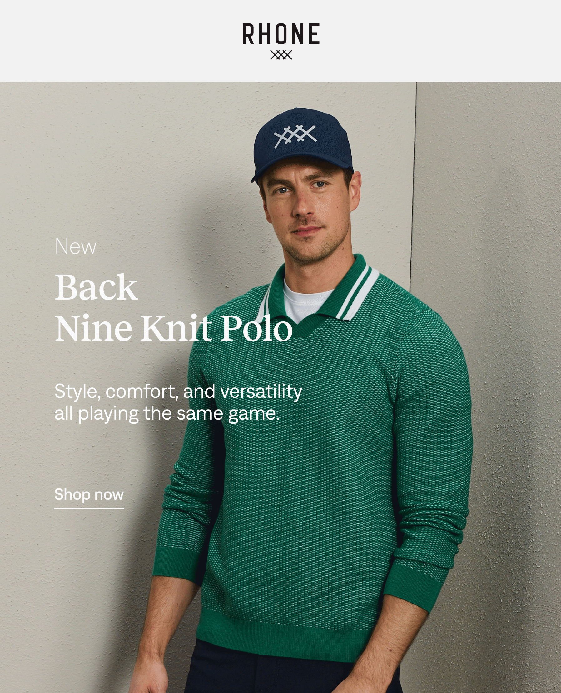 Back Nine Knit Polo