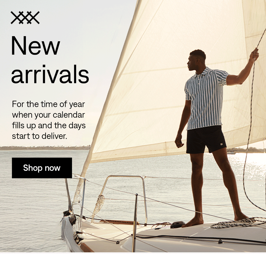 Shop men's new arrivals