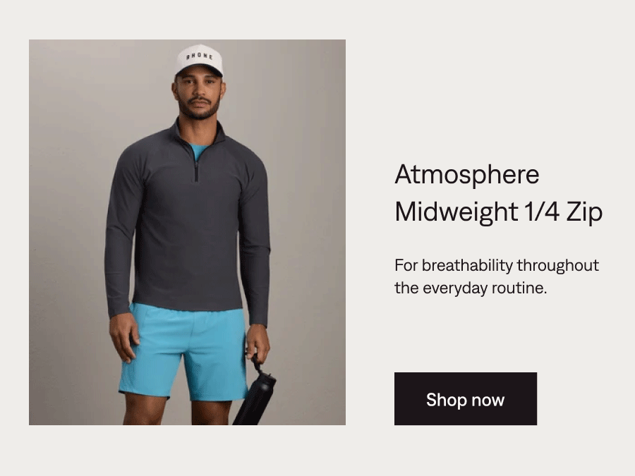 Atmosphere Midweight 1/4 Zip