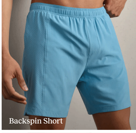 Backspin Short - Lined - 7"