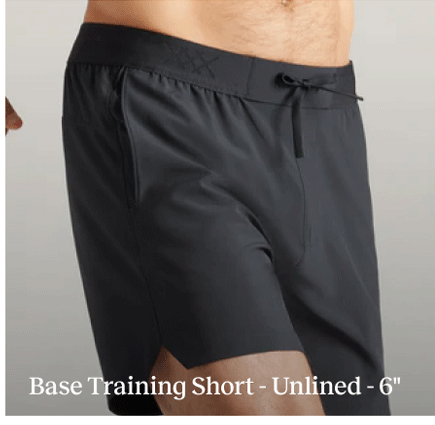 6" Base Training Short - Unlined