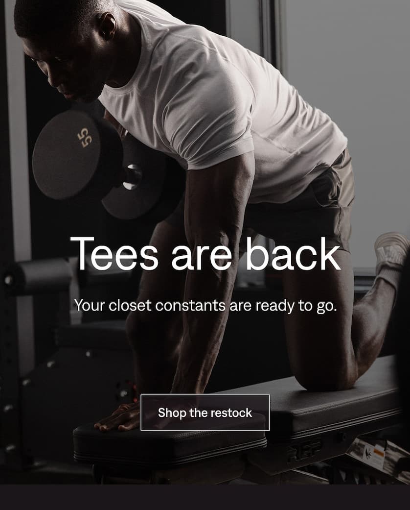 Tees are back: Shop the restock