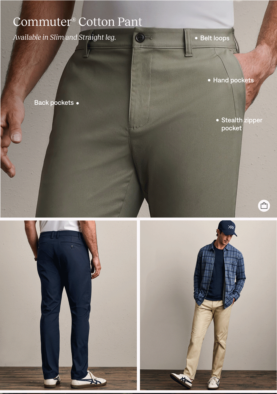 Commuter Cotton Pant