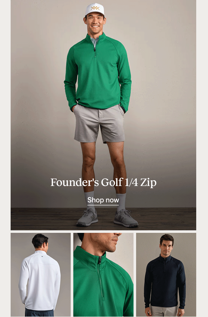 Founder's Golf 1/4 Zip