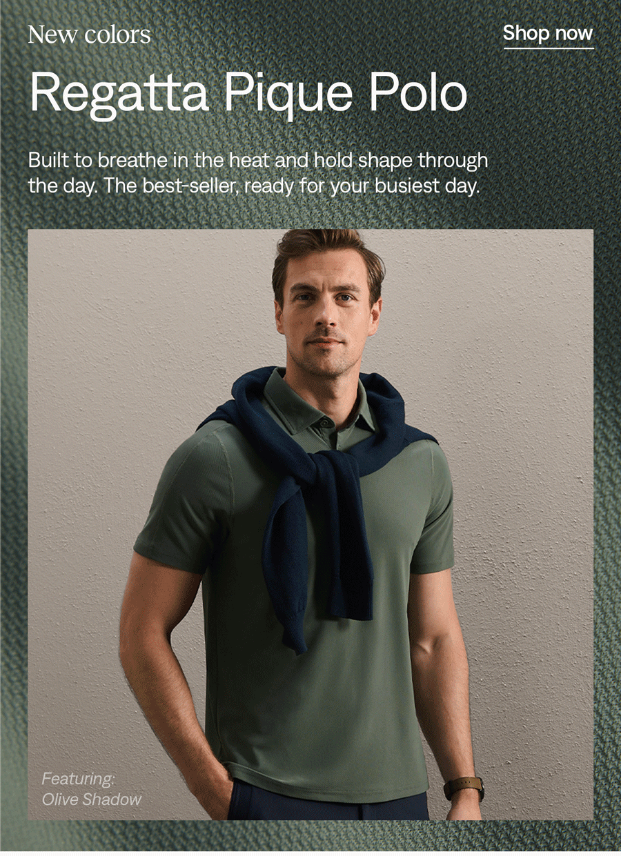 Shop the Regatta Pique Polo