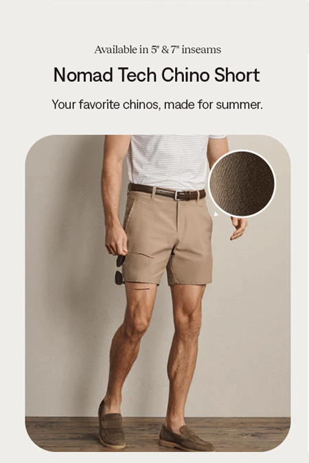 Nomad Tech Chino Short
