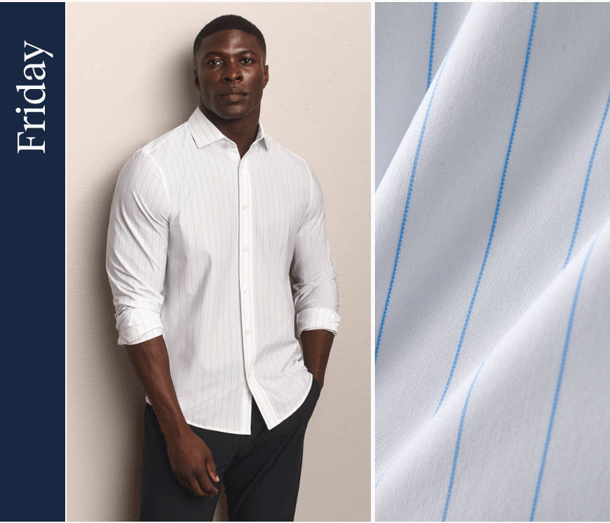 Commuter® Shirt Semi Spread Collar - Athletic