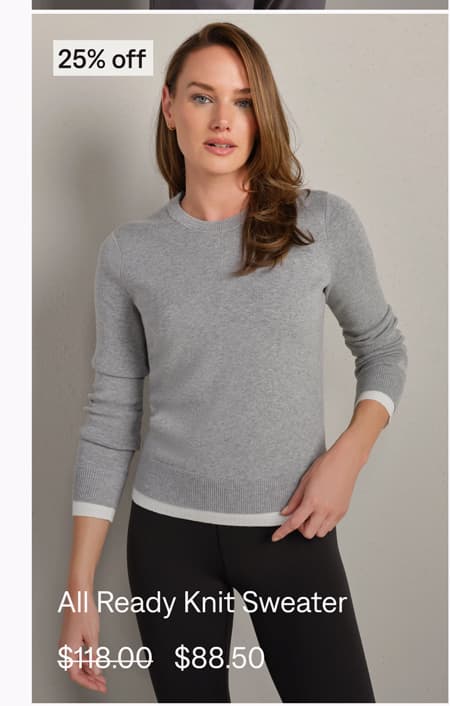 All Ready Knit Sweater