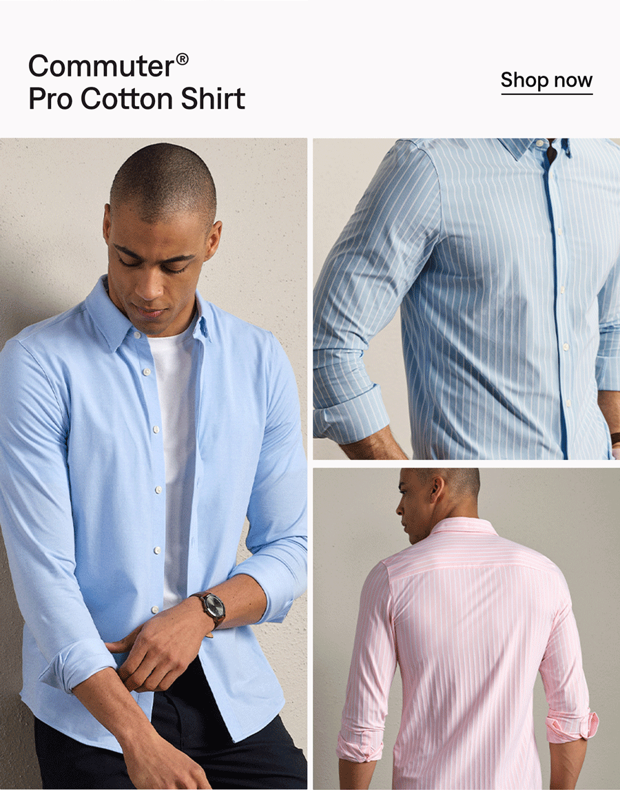 Commuter Pro Cotton Shirt - Slim Fit
