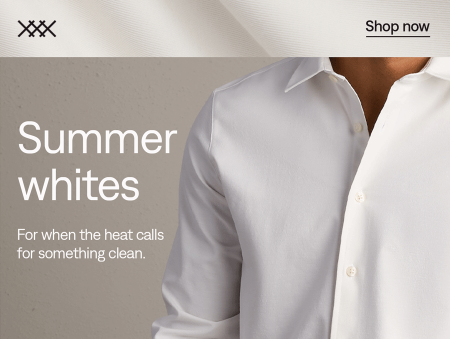Shop summer whites