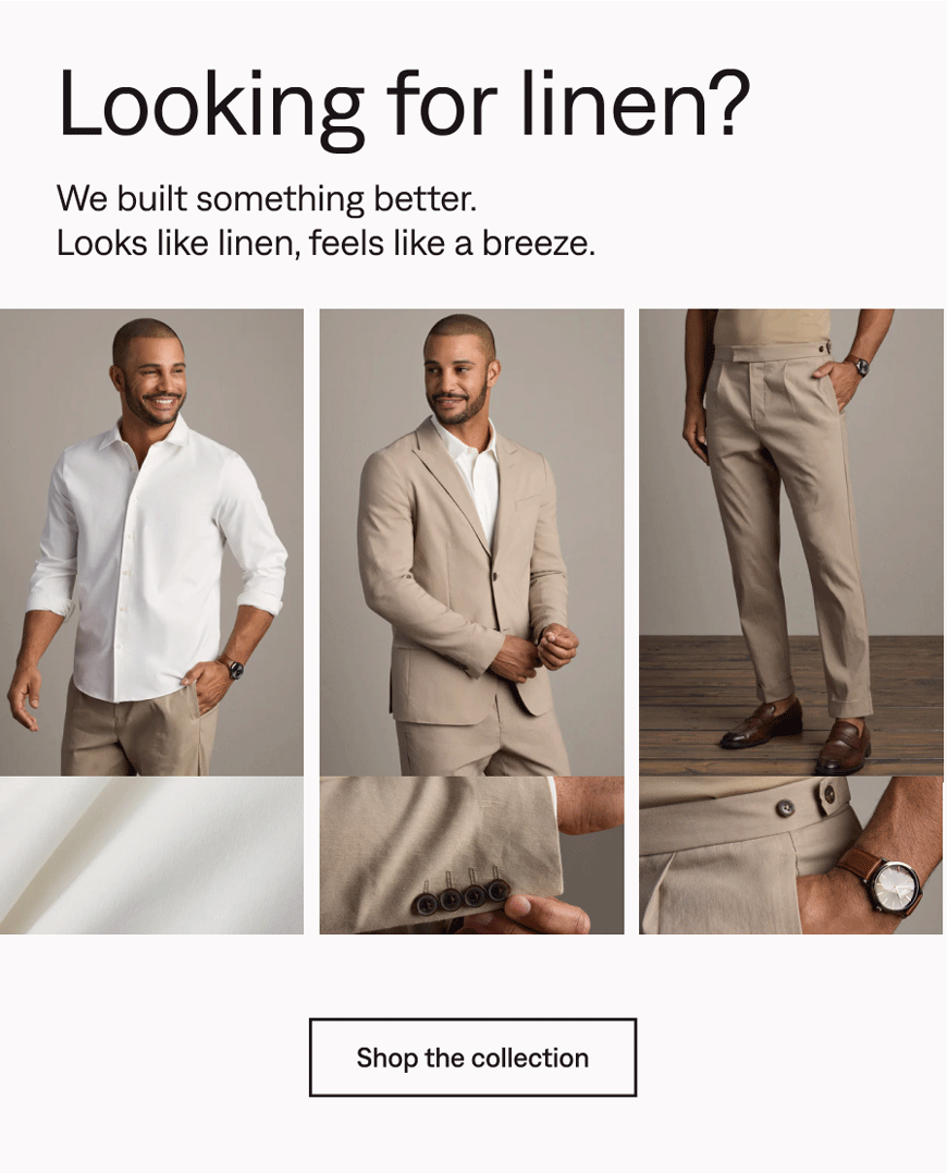 Shop the linen collection