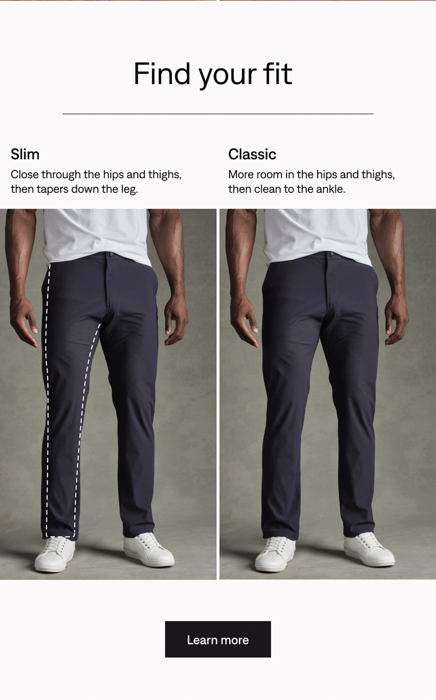 Find your fit