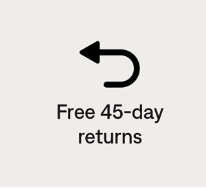 Free 45-day returns