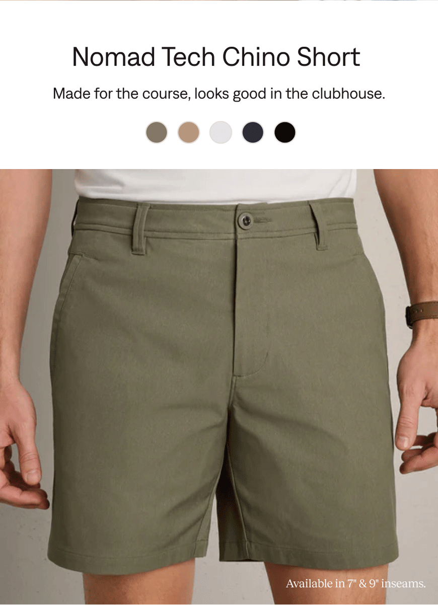 Nomad Tech Chino Short - 7"