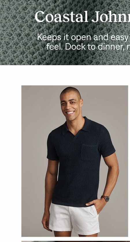 Coastal Johnny Collar Polo