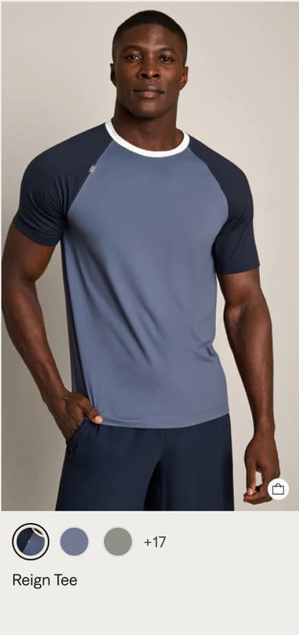 True Navy Colorblock