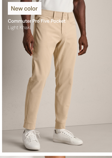 Commuter® Pro Five Pocket: Light Khaki