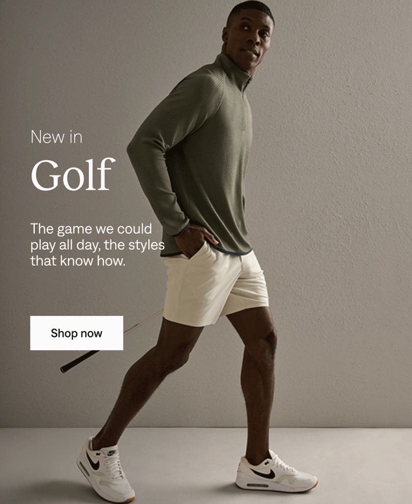 Shop new in golf