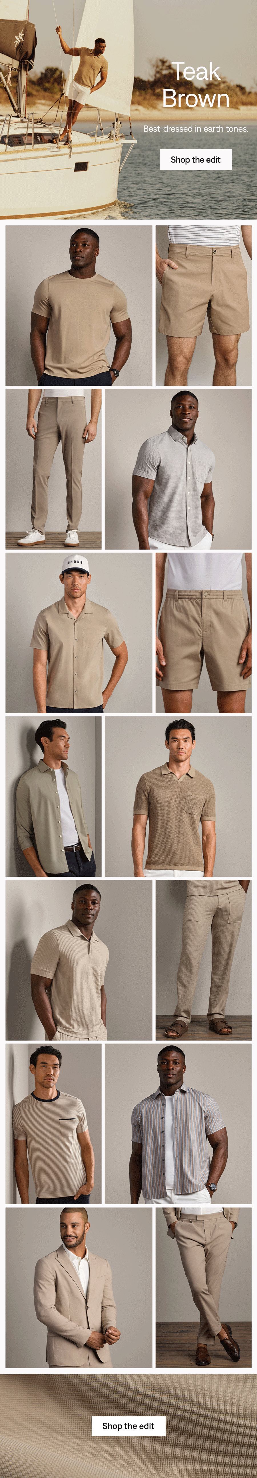 Shop the edit: Teak Brown