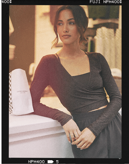 Atmosphere Wrap Top