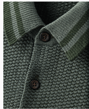 Fine Knit Sweater Polo