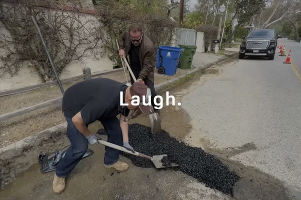 Fed Up By LA Pothole, Arnold Schwarzenegger Fills It Himself