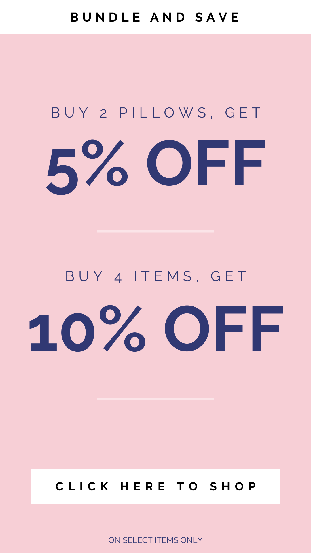 BUY MORE SAVE MORE PRODUCTS