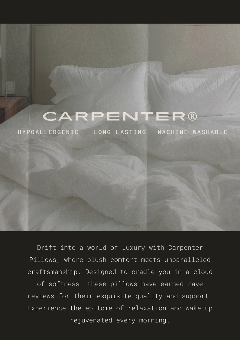 SHOP CARPENTER PILLOWS
