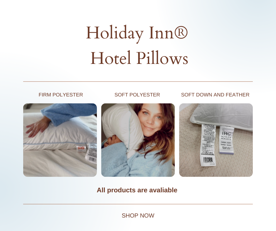 SHOP HOLIDAY INN PILLOWS